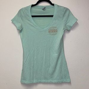 Yerba Buena Branded T-shirt V-Neck Tee